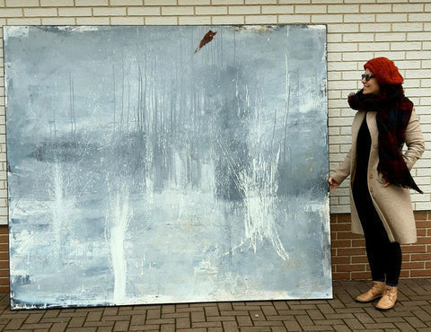 Conny Wachsmann's Kunstwerke im Bezug auf KI Abstrakte Bilder & moderne Auftragsmalerei