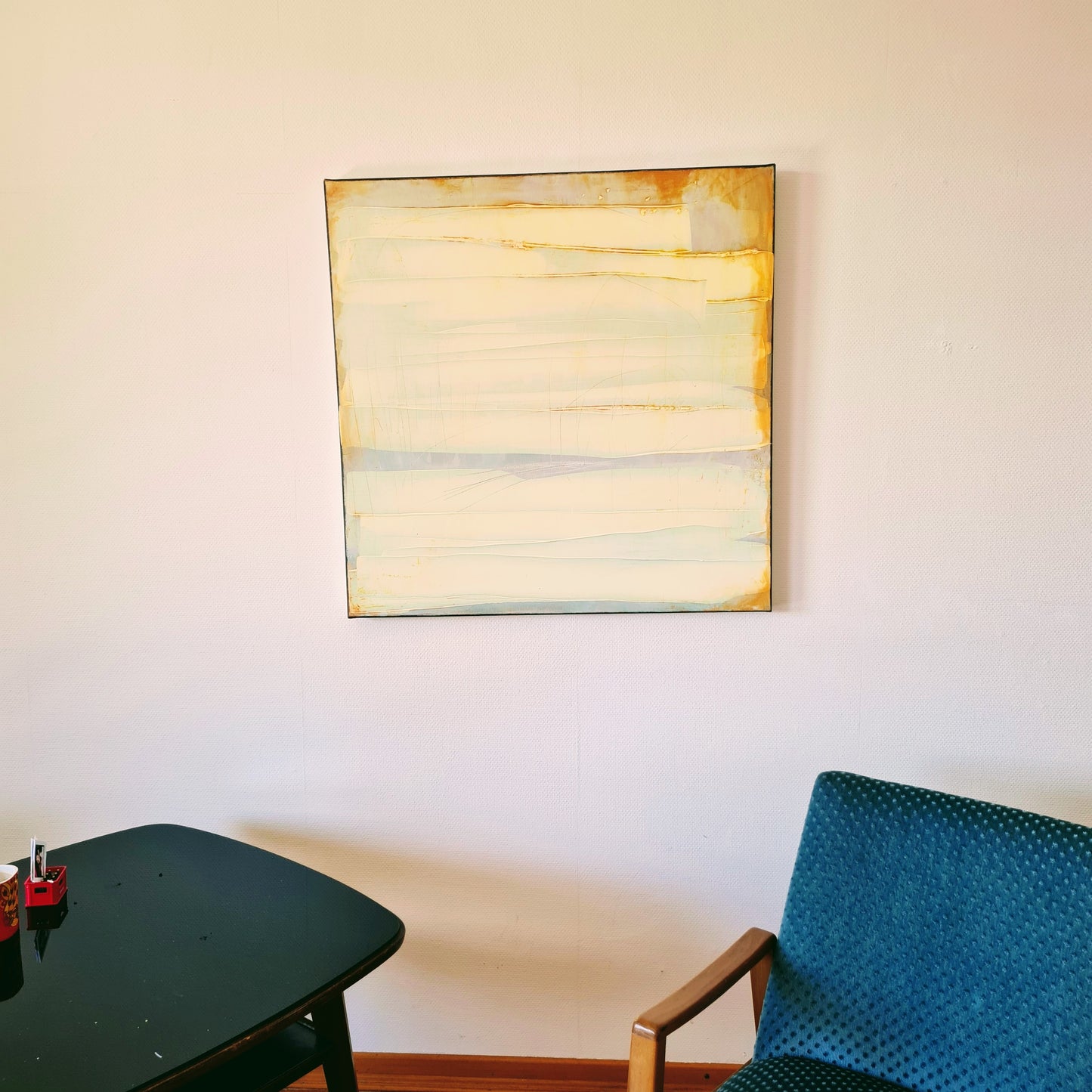 Die Welt des Küstenzaubers - 80 x 80 cm - Bild 4 von 4 - Auftrag