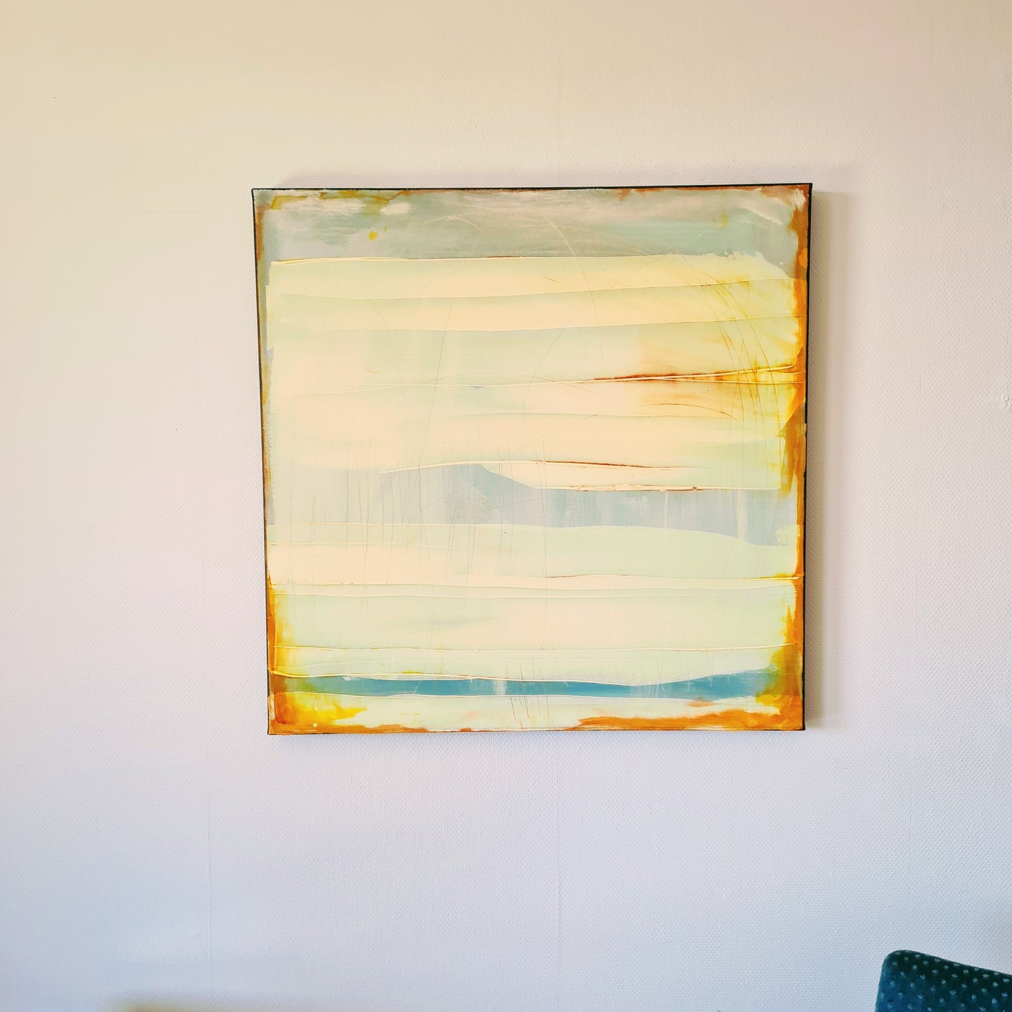 Die Welt des Küstenzaubers - 80 x 80 cm - Bild 3 von 4 - direkt versandfertig