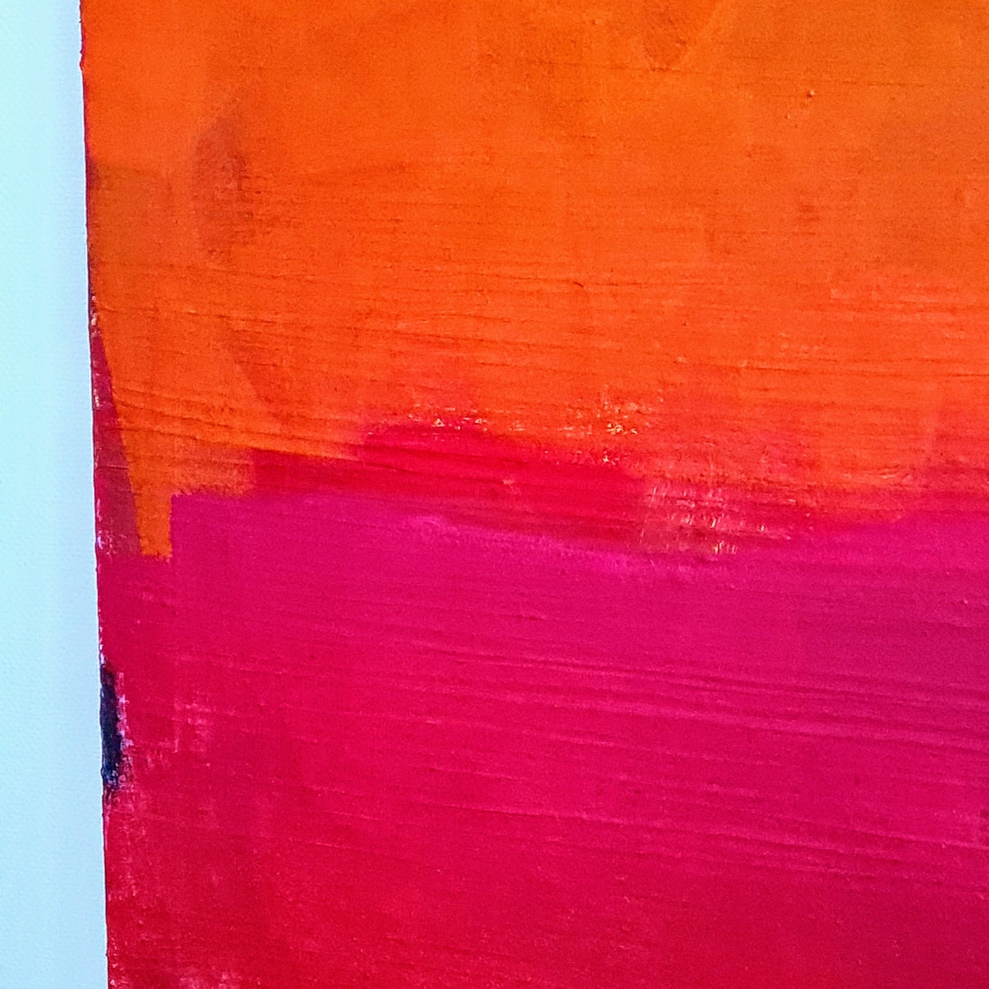 Lebensfreude in Farben / 100 x 150 cm / rot orange dunkelblau acrylbilder auf leinwand