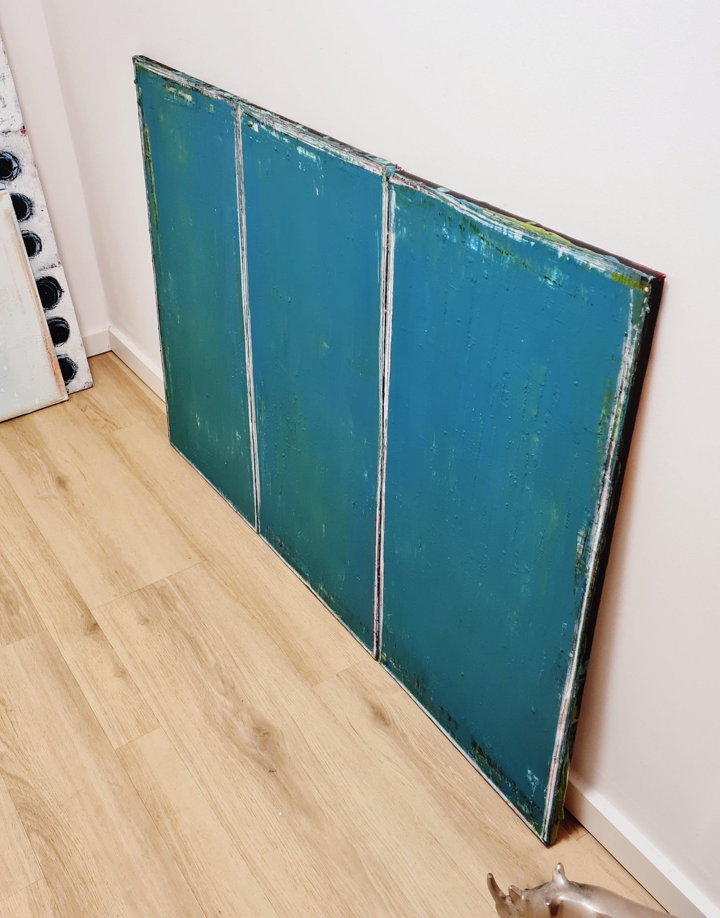 blau grünes Bild - Schubladengedanken einordnen