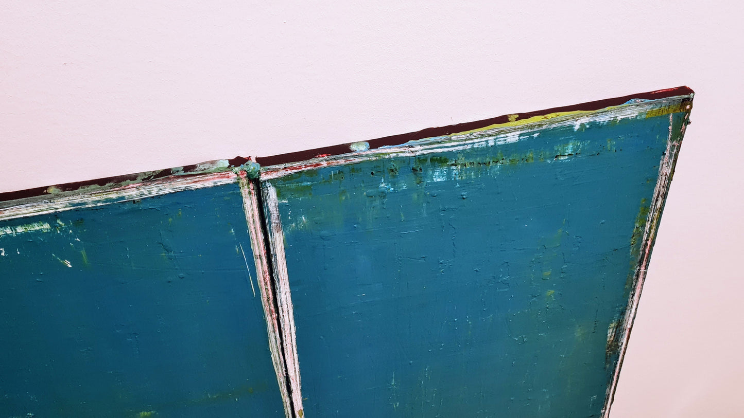 blau grünes Bild - Schubladengedanken einordnen