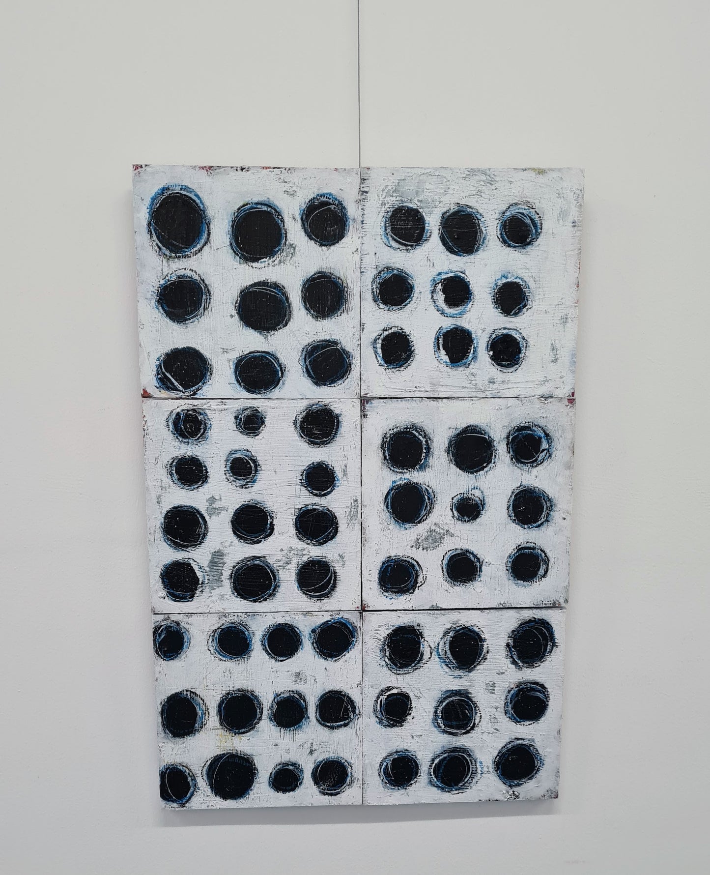 Verschiedene Charaktere / 90 x 60 cm / schwarz weiß, Verschiedene Charaktere / 90 x 60 cm plus schwarzen oder weißen Schattenfugenrahmen / schwarz weiß abstrakte acrylbilder auf leinwand