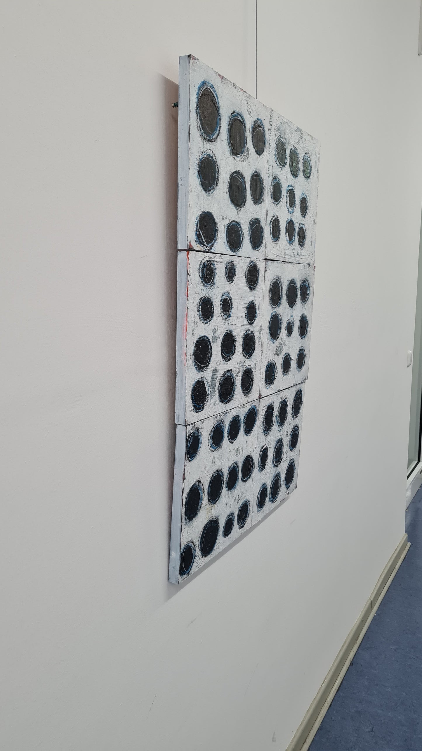 Verschiedene Charaktere / 90 x 60 cm / schwarz weiß, Verschiedene Charaktere / 90 x 60 cm plus schwarzen oder weißen Schattenfugenrahmen / schwarz weiß abstrakte acrylbilder auf leinwand
