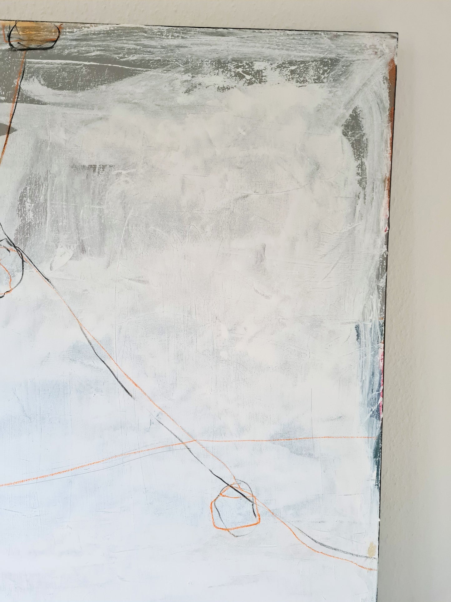 Lebensfreude auf Leinwand: Entdecken Sie 'Berg und Talfahrt' - Ein Kunstwerk voller Optimismus