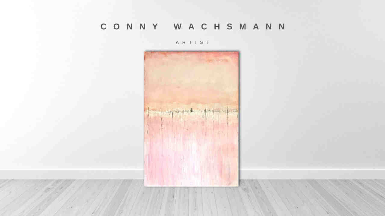 Traum vom Segelschein / 180 x 120 cm / rosa abstrakte acrylbilder auf leinwand