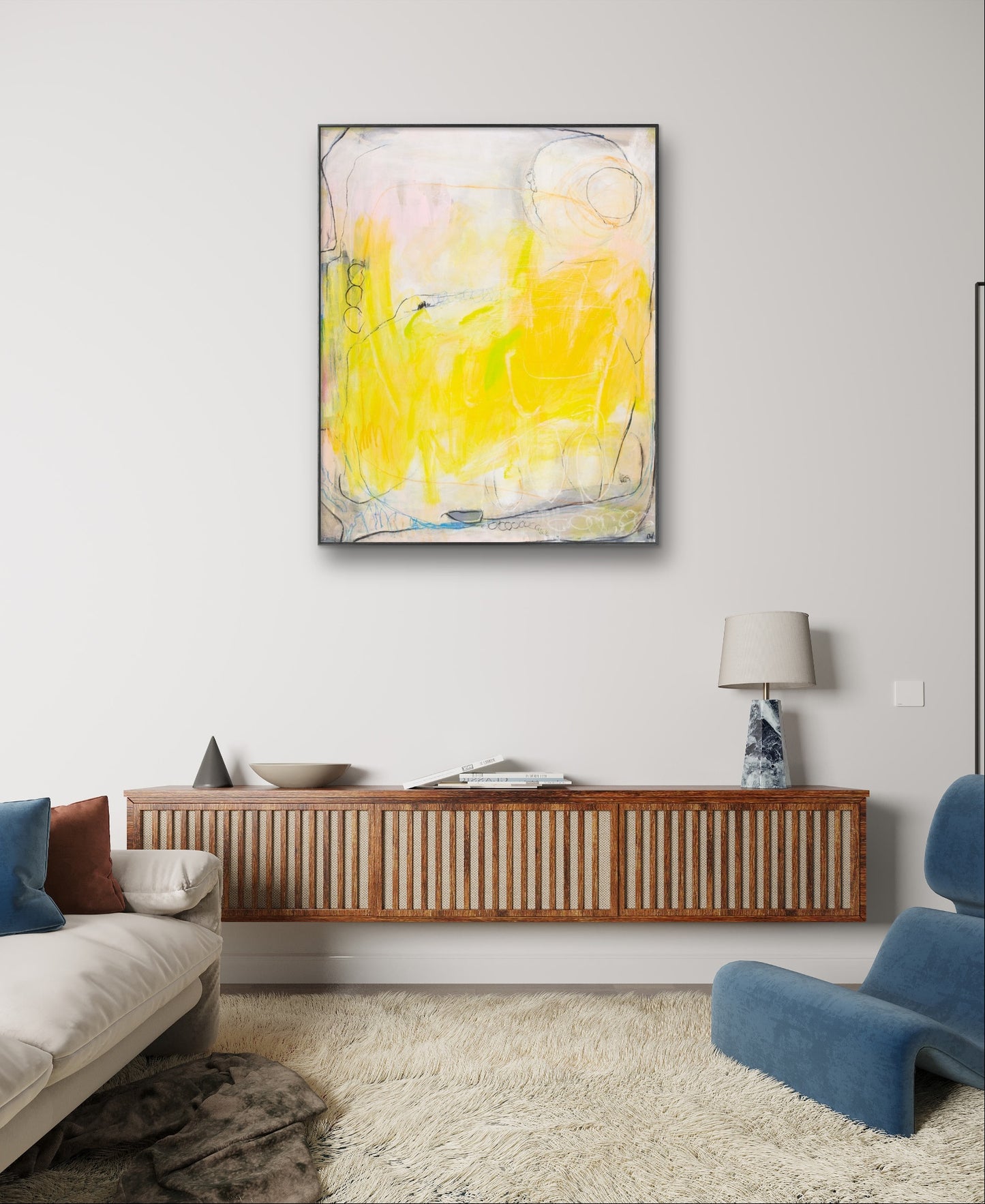 Personalisierte Auftragskunst und Gemälde: gelbes-bild-1 – Kategorie: Originalgemälde – Hersteller: