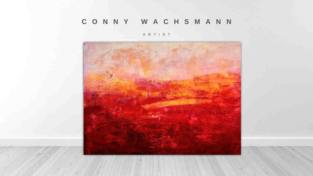 Freies Spiel / 135 x 200 cm / rot Bilder auf leinwand
