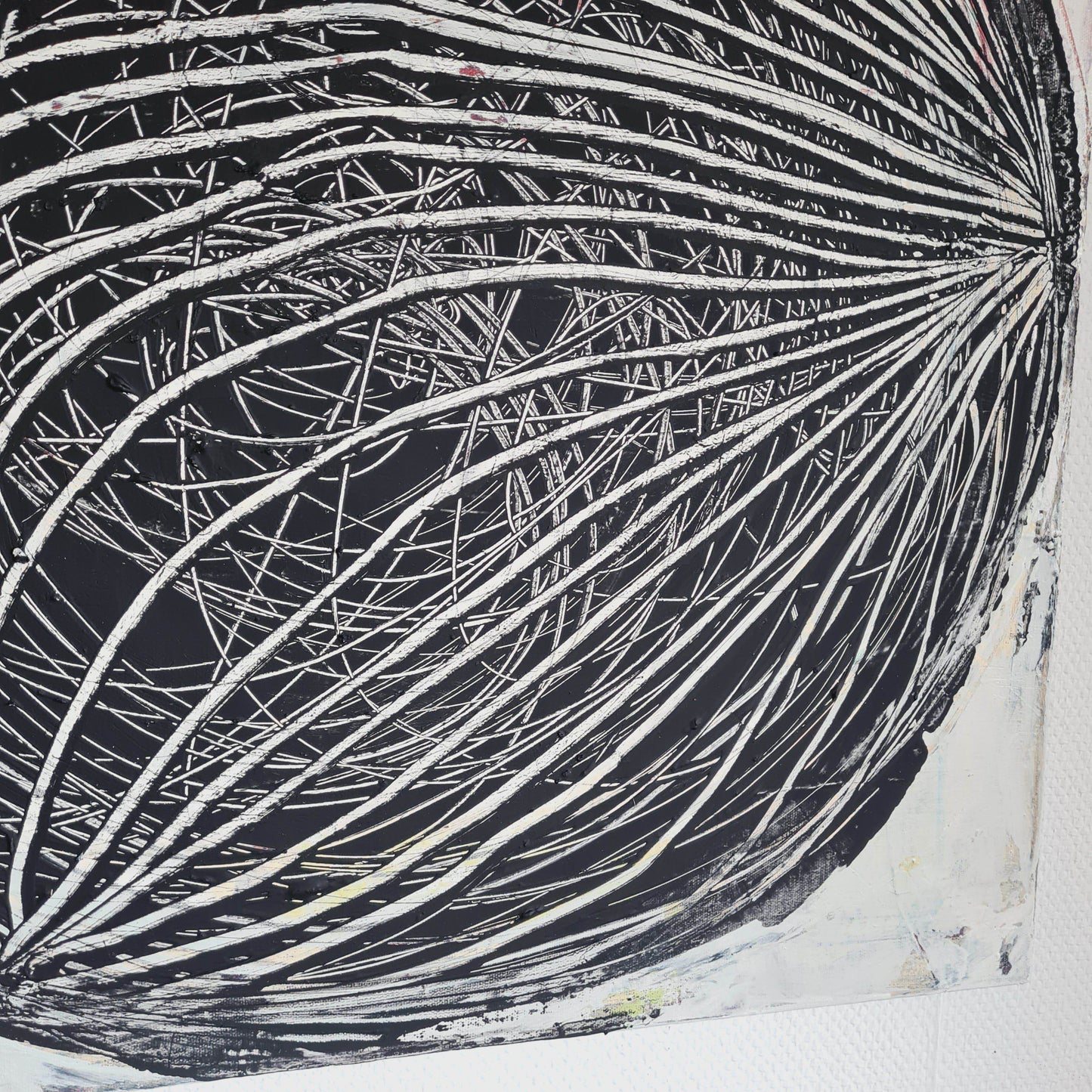 Durchsicht / 60 x 60 cm / schwarzweiss, Durchsicht / 70 x 70 cm / schwarzweiss, Durchsicht / 80 x 80 cm / schwarzweiss, Durchsicht / 100 x 100 cm / schwarzweiss, Durchsicht / 120 x 120 cm / schwarzweiss, Durchsicht / 160 x 160 cm / schwarzweiss abstrakte acrylbilder auf leinwand