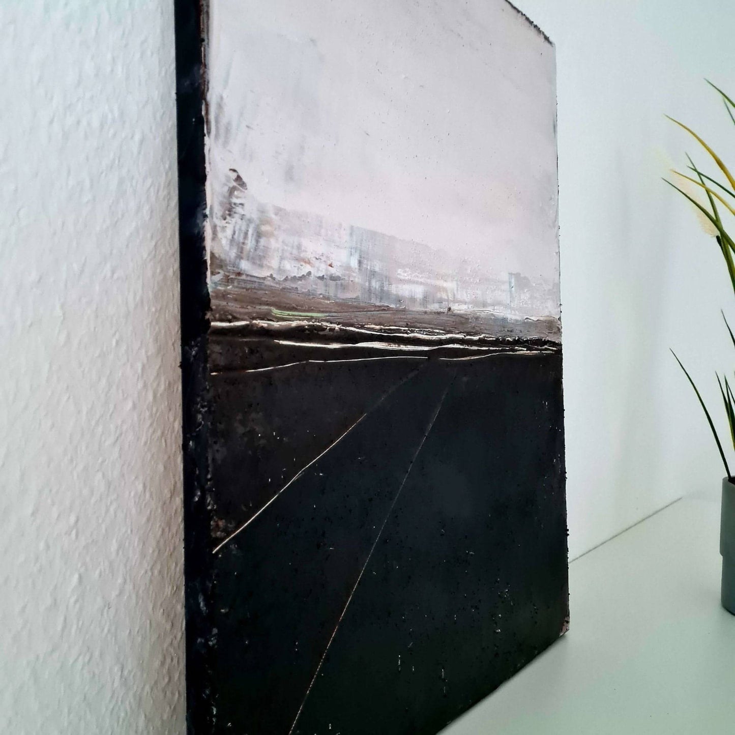 schwarzweiß Bilder - Leben für kleine Ecken: Original - Unikat zum Träumen Abstrakte Bilder & moderne Auftragsmalerei, abstrakte große bilder online kaufen, Auftrags Malere