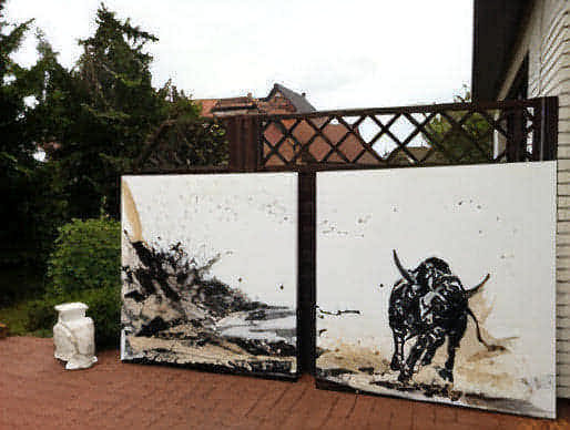 80 x 100 cm - Klassiker / Stierbild / Leinwandbild, 100 x 100 cm / Stierbild / Leinwandbild, 120 x 100 cm / Stierbild / Leinwandbild, 140 x 100 cm / Stierbild / Leinwandbild, 160 x 100 cm / Stierbild / Leinwandbild, 200 x 100 cm / Stierbild / Leinwandbild, 180 x 100 cm - Klassiker / Stierbild / Leinwandbild, Panoramabild 250 x 60 cm / Stierbild / Leinwandbild abstrakte acrylbilder auf leinwand