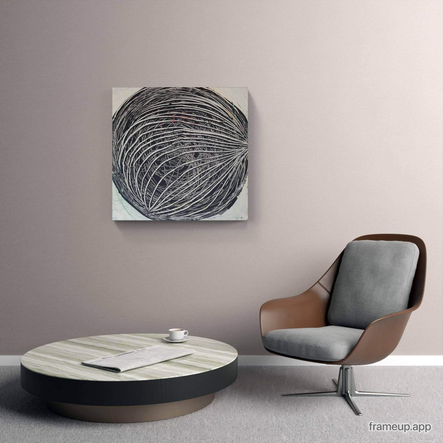 Minimalistisches Kunstwerk: Kraftvolle Kontraste in Schwarz-Weiß Abstrakte Bilder & moderne Auftragsmalerei, abstrakte große bilder online kaufen, Auftrags Malere