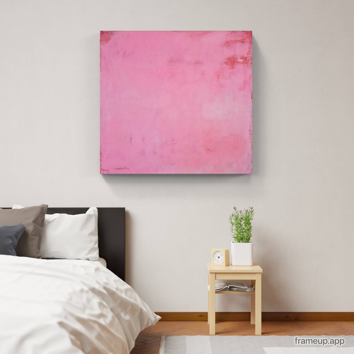 Frauentag / 100 x100 cm / rosa, Frauentag / 120 x 120 cm / rosa, Frauentag / 160 x 120 cm / rosa abstrakte acrylbilder auf leinwand
