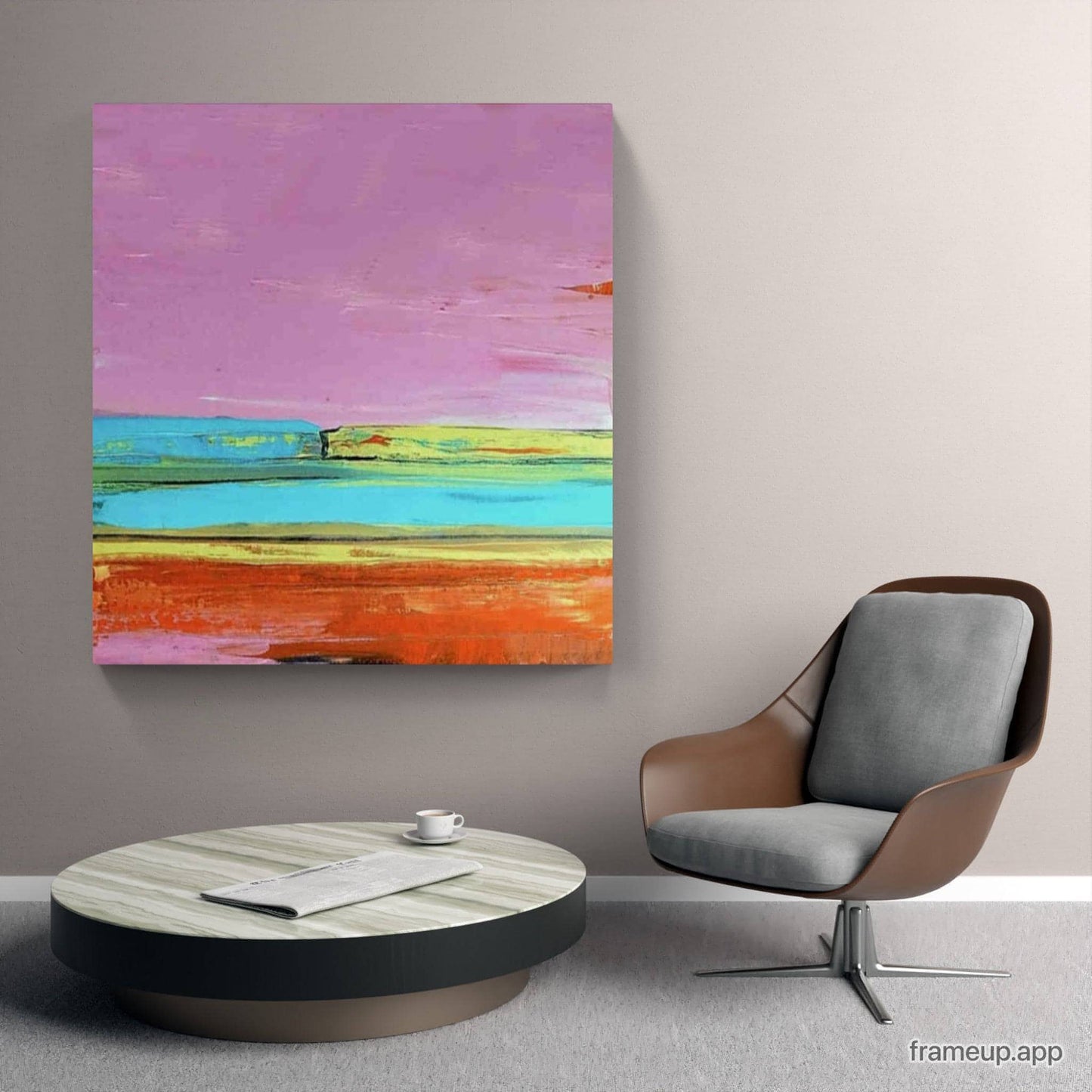 Tagtraum / 50 x 70 cm / rosa, Tagtraum / 100 x 80 cm / rosa, Tagtraum / 100 x 120 cm / rosa, Tagtraum / 100 x 140 cm / rosa, Tagtraum / 140 x 140 cm / rosa abstrakte acrylbilder auf leinwand