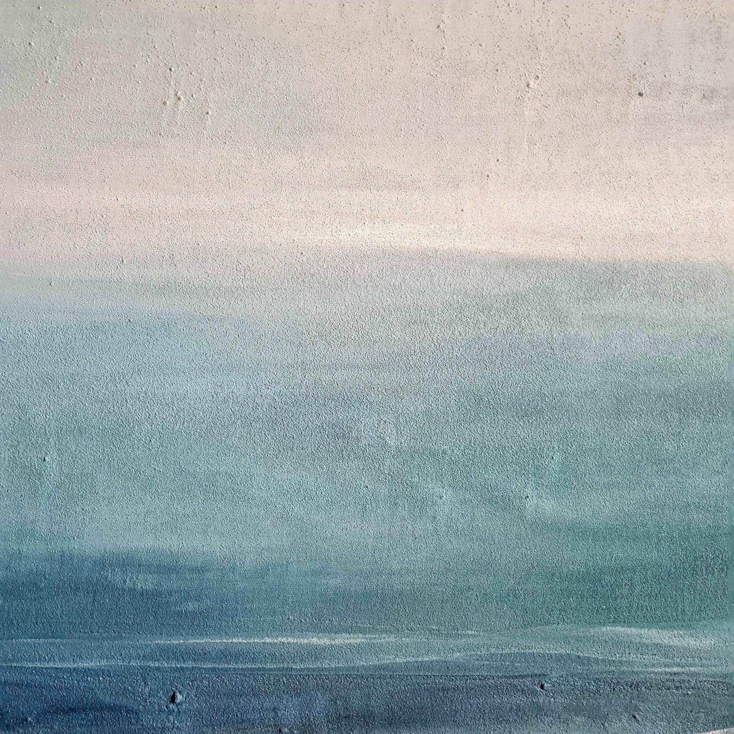 Spaziergänge / 160 x 100 cm / blau abstrakte acrylbilder auf leinwand