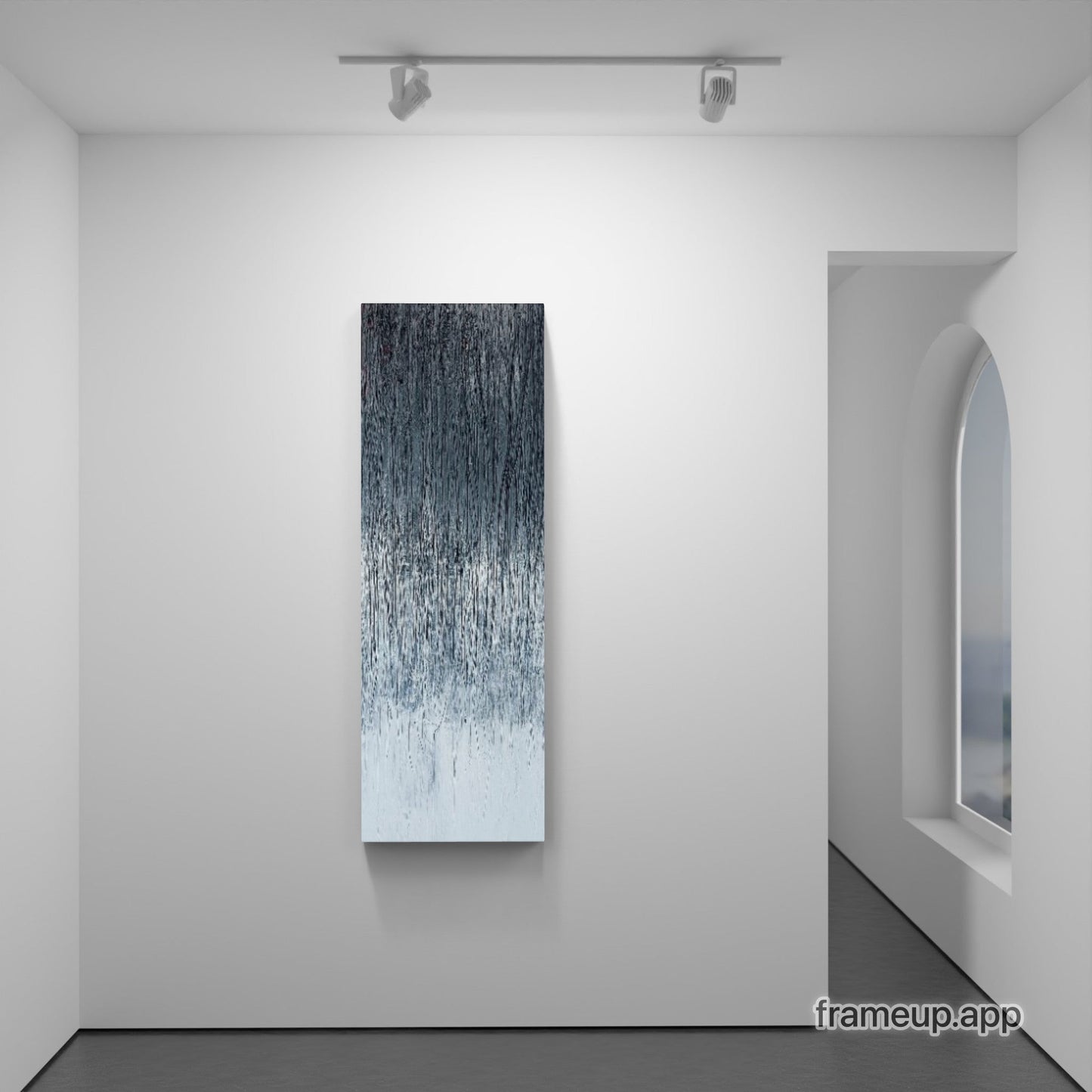 Entdecke die Magie eines idyllischen Geheimwegs - Kunstwerk inspiriert von einer Woche an der Ostsee Abstrakte Bilder & moderne Auftragsmalerei, abstrakte große bilder online kaufen, Auftrags Malere