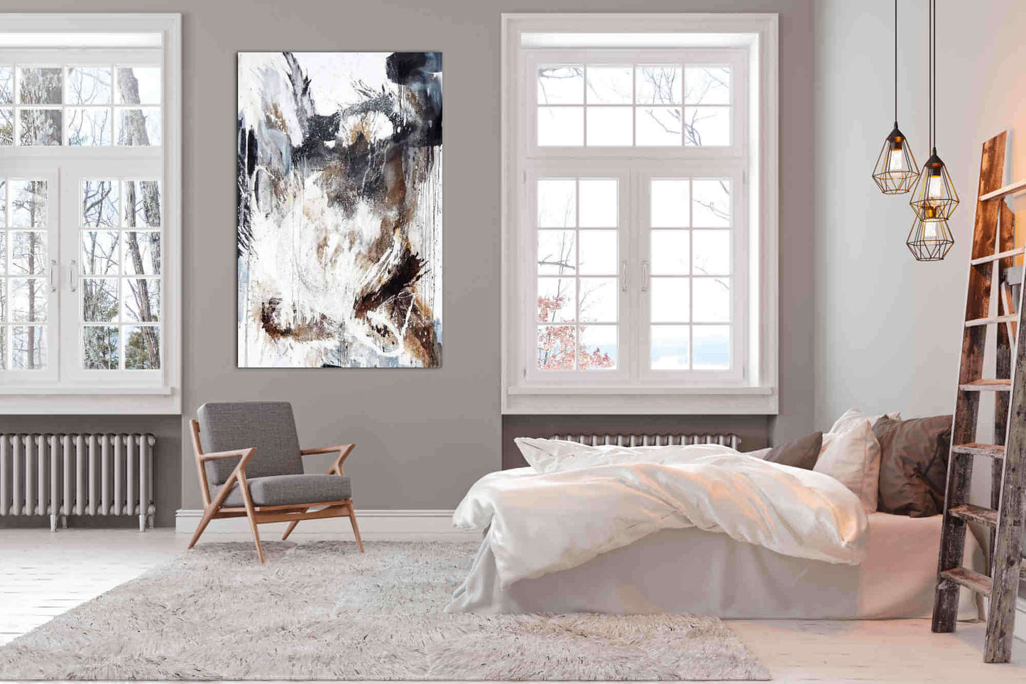 Kraftvolle Eleganz - Ein einzigartiges Kunstwerk in XXL-Format Abstrakte Bilder & moderne Auftragsmalerei, abstrakte große bilder online kaufen, Auftrags Malere