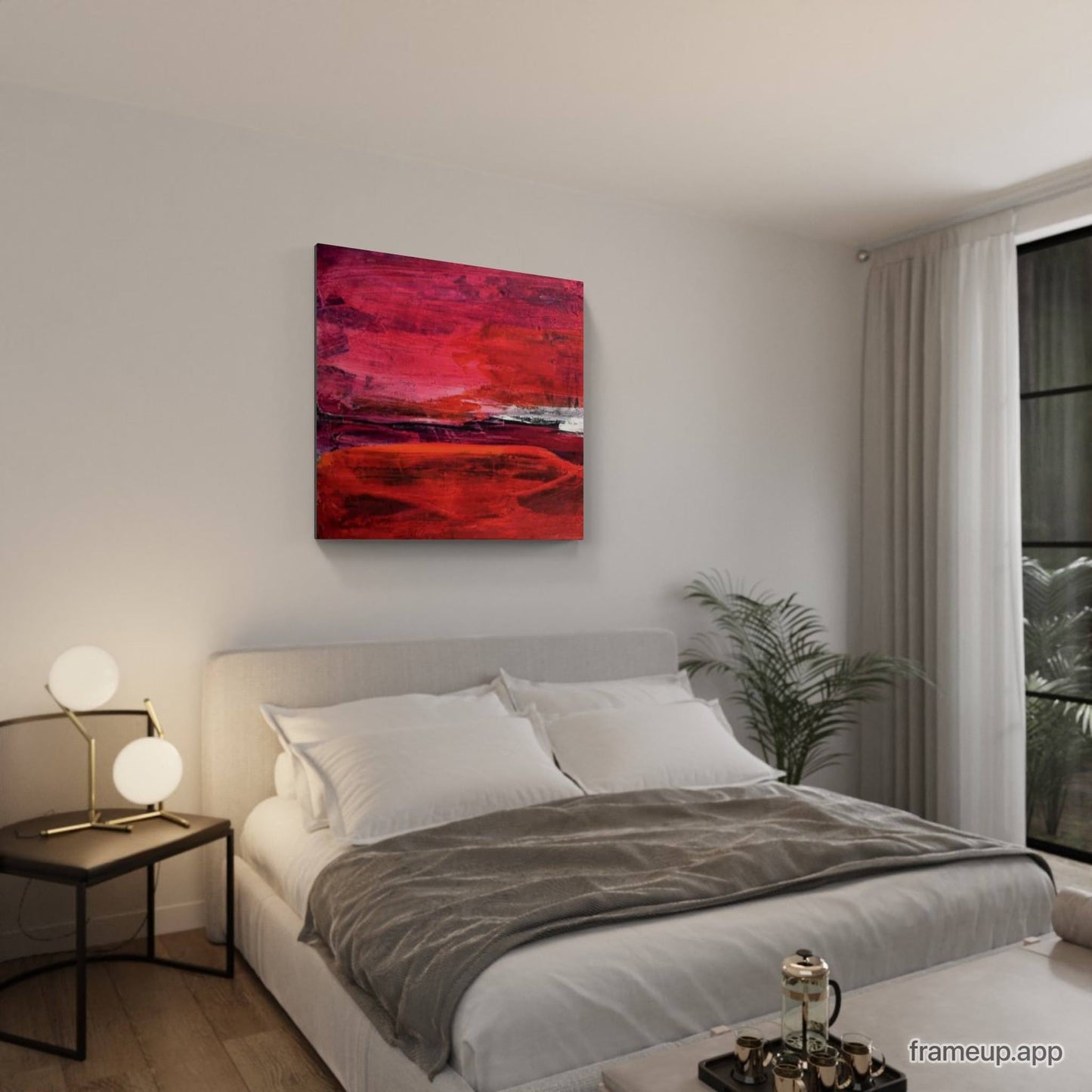 100 x 80 cm / Liebesnest / rot, 120 x 100 cm / Liebesnest / rot, 160 x 100 cm / Liebesnest / rot, 200 x 120 cm / Liebesnest / rot, 180 x 120 cm / rot / Liebesnest / rot, Panoramaformat 300 x 60 cm / Liebesnest / rot abstrakte acrylbilder auf leinwand