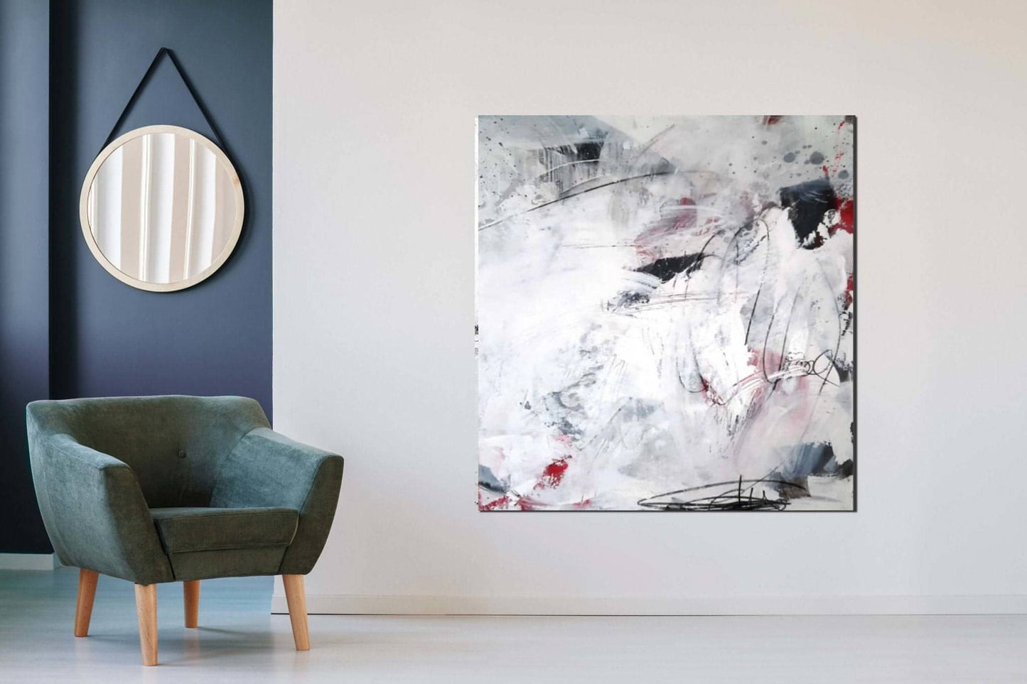100 x 80 cm / weiss / Auf gehts, 120 x 100 cm / weiss / Auf gehts, 160 x 100 cm / weiss / Auf gehts, 160 x 160 cm / weiss / Auf gehts, Panoramaformat 220 x 70 cm / weiss / Auf gehts, Panoramaformat 300 x 60 cm / weiss / Auf gehts abstrakte acrylbilder auf leinwand
