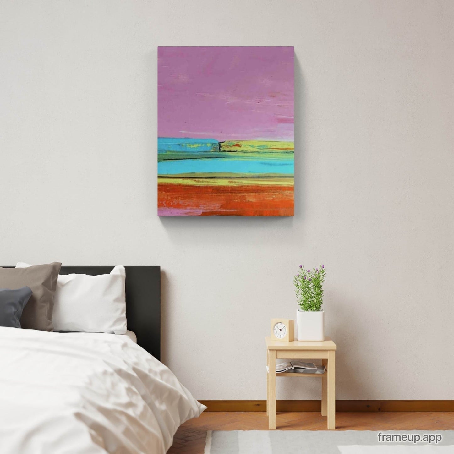 Tagtraum / 50 x 70 cm / rosa, Tagtraum / 100 x 80 cm / rosa, Tagtraum / 100 x 120 cm / rosa, Tagtraum / 100 x 140 cm / rosa, Tagtraum / 140 x 140 cm / rosa abstrakte acrylbilder auf leinwand