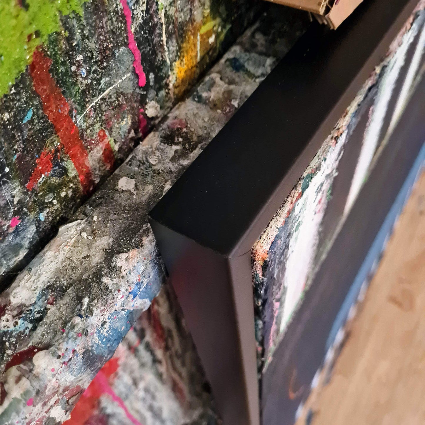 VORHANDEN / abstraktes Gemälde Kunst Abstrakte Bilder & moderne Auftragsmalerei, abstrakte große bilder online kaufen, Auftrags Malere