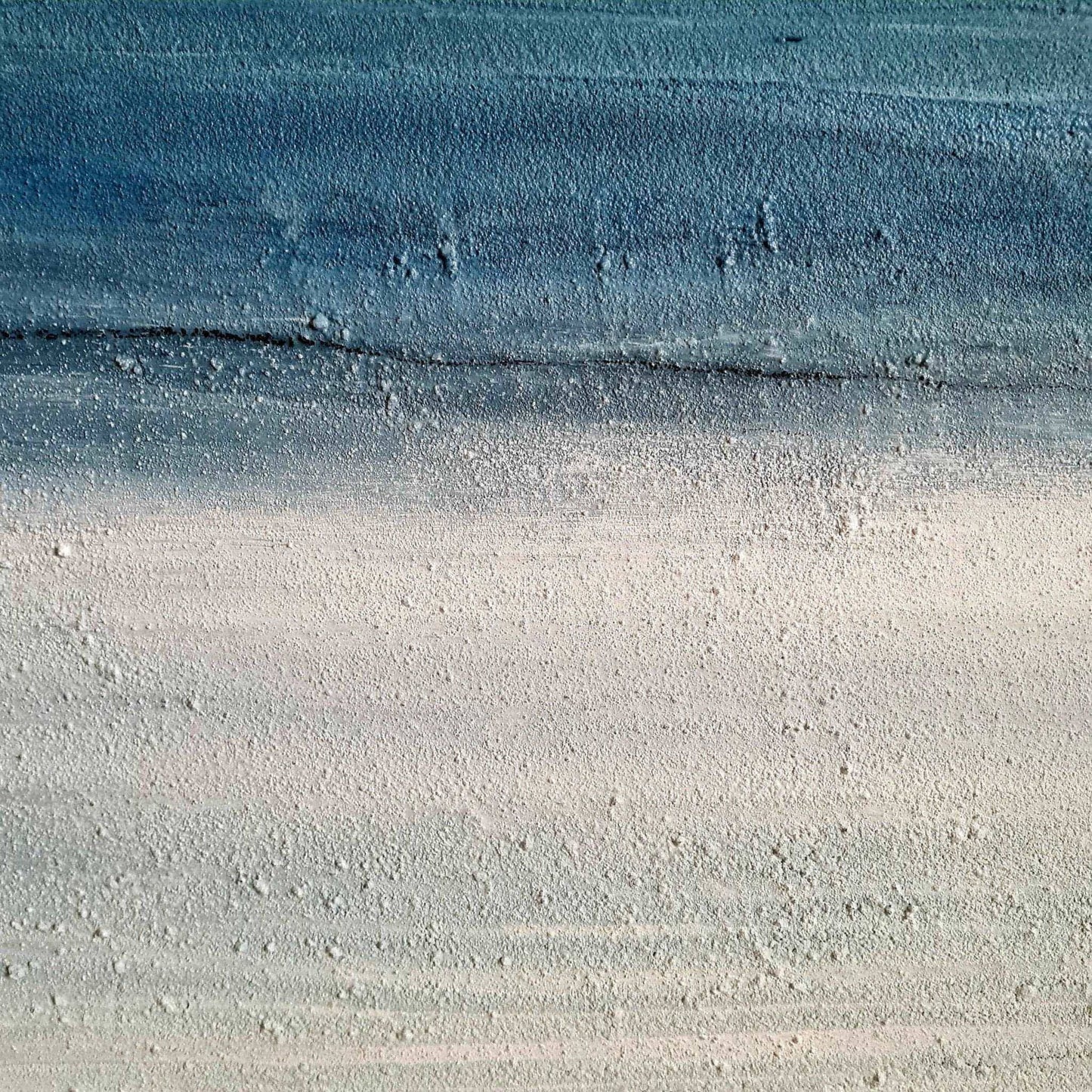 Spaziergänge / 160 x 100 cm / blau abstrakte acrylbilder auf leinwand