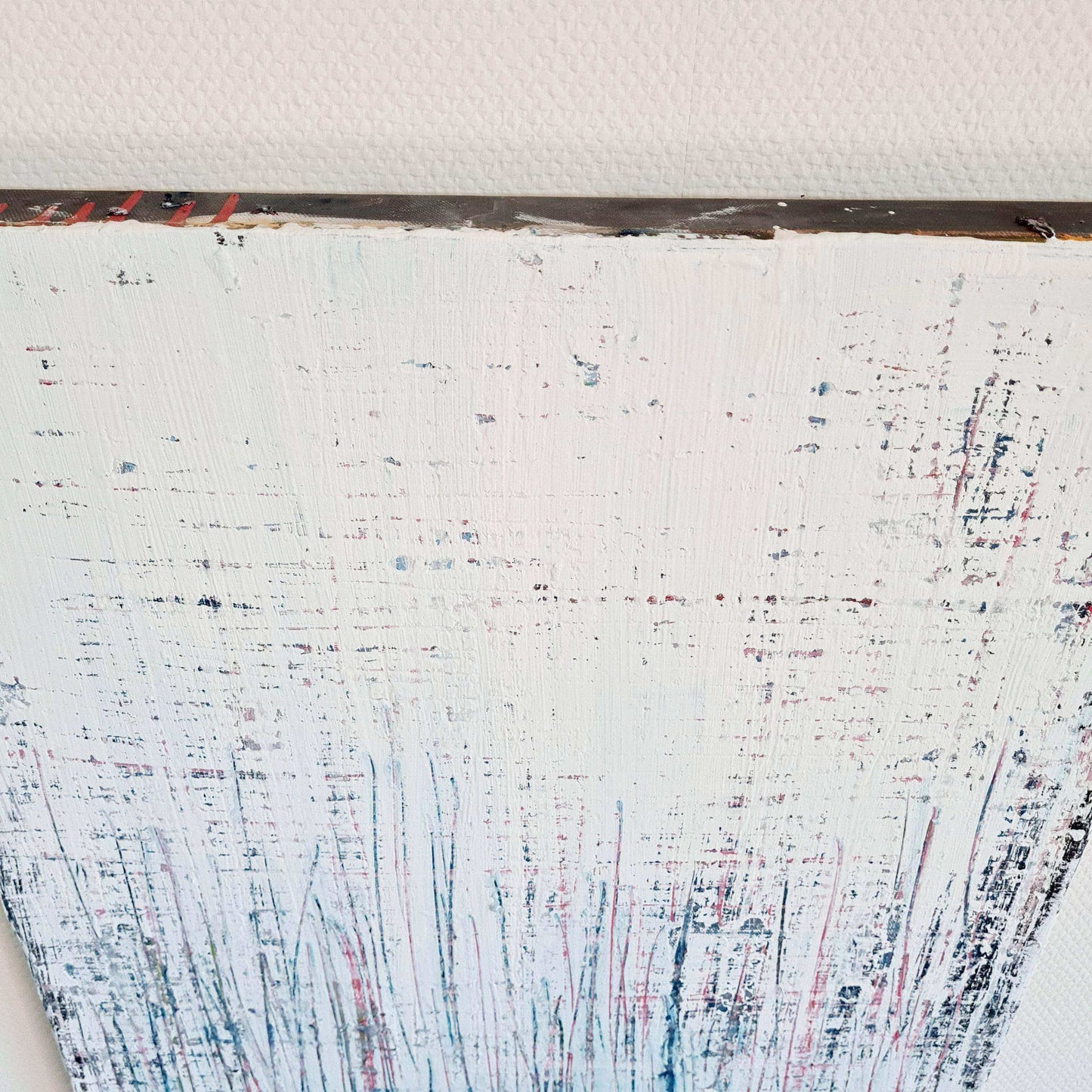 Ausgleich / 70 x 50 cm / weiss, Ausgleich / 100 x 80 cm / weiss, Ausgleich / 100 x 120 cm / weiss, Ausgleich / 100 x 160 cm / weiss abstrakte acrylbilder auf leinwand