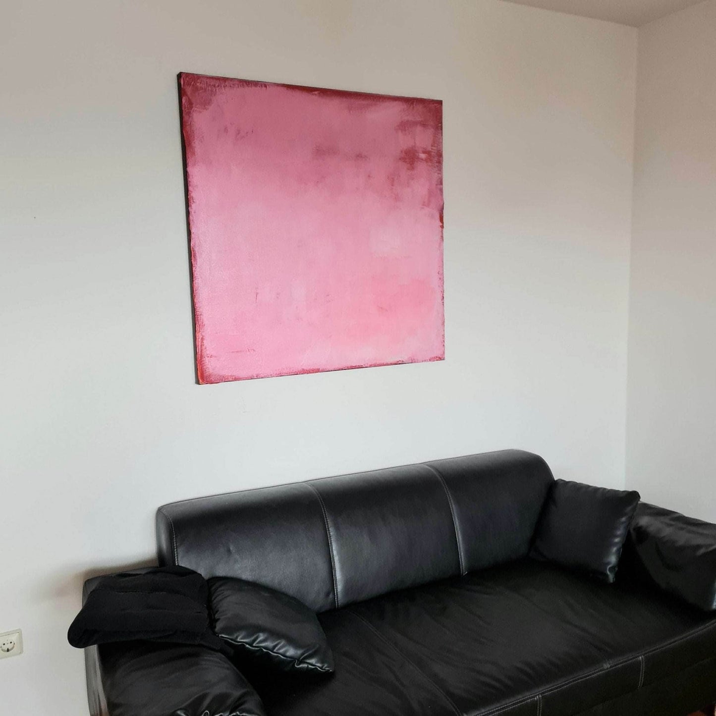 Frauentag / 100 x100 cm / rosa, Frauentag / 120 x 120 cm / rosa, Frauentag / 160 x 120 cm / rosa abstrakte acrylbilder auf leinwand
