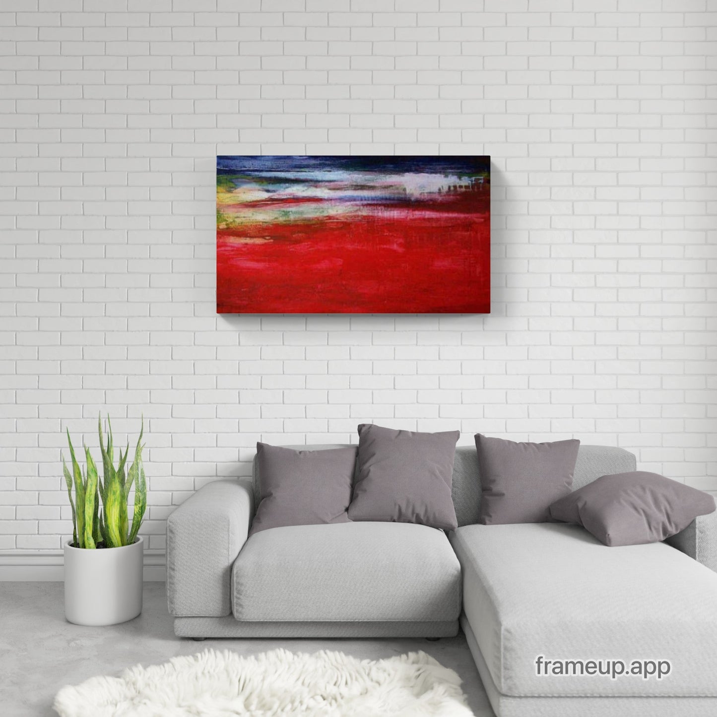 rotes abstraktes Bild als Auftragskunst bestellen "Traumreise" Abstrakte Bilder & moderne Auftragsmalerei, abstrakte große bilder online kaufen, Auftrags Malere