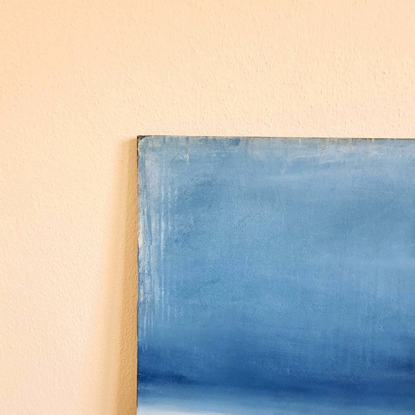 Inne halten / 100 x 100 cm / blau, Inne halten / 100 x 120 cm / blau, Inne halten / 120 x 120 cm / blau, Inne halten / 200 x 120 cm / blau, Inne halten / 160 x 160 cm / blau abstrakte acrylbilder auf leinwand