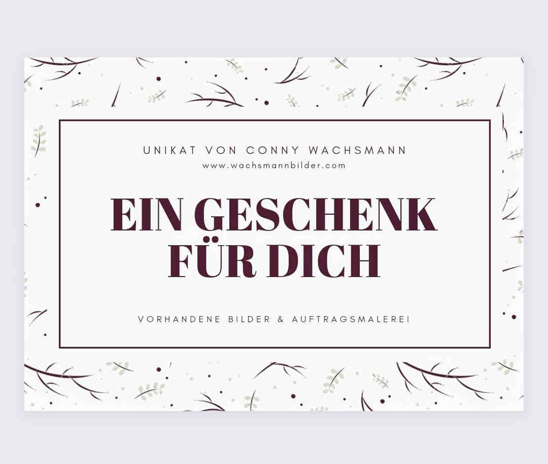 Geschenkgutschein als code zum Ausdrucken - Kurzfristig verschenken Abstrakte Bilder & moderne Auftragsmalerei, abstrakte große bilder online kaufen, Auftrags Malere