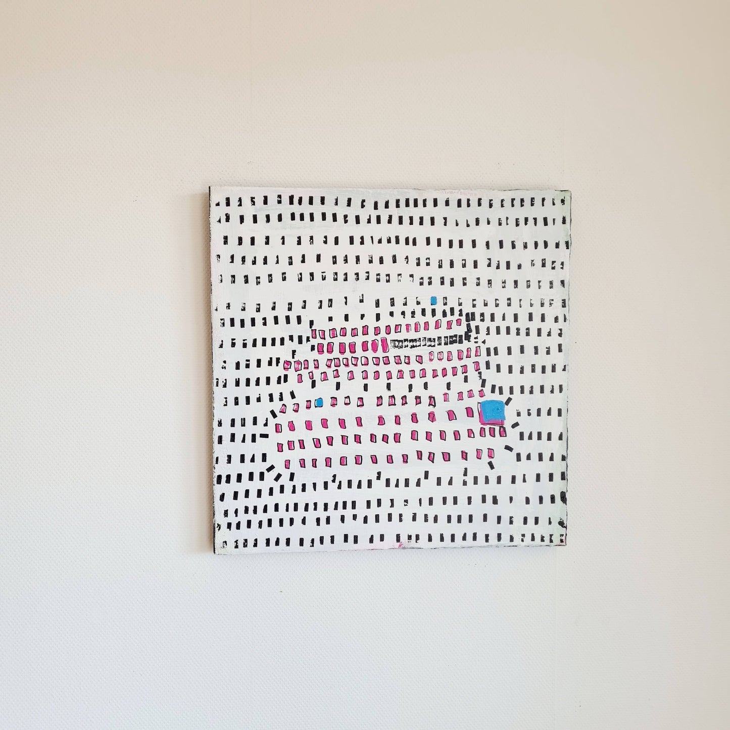 Ein minimalistisches Kunstwerk in Schwarz-Weiß Abstrakte Bilder & moderne Auftragsmalerei, abstrakte große bilder online kaufen, Auftrags Malere
