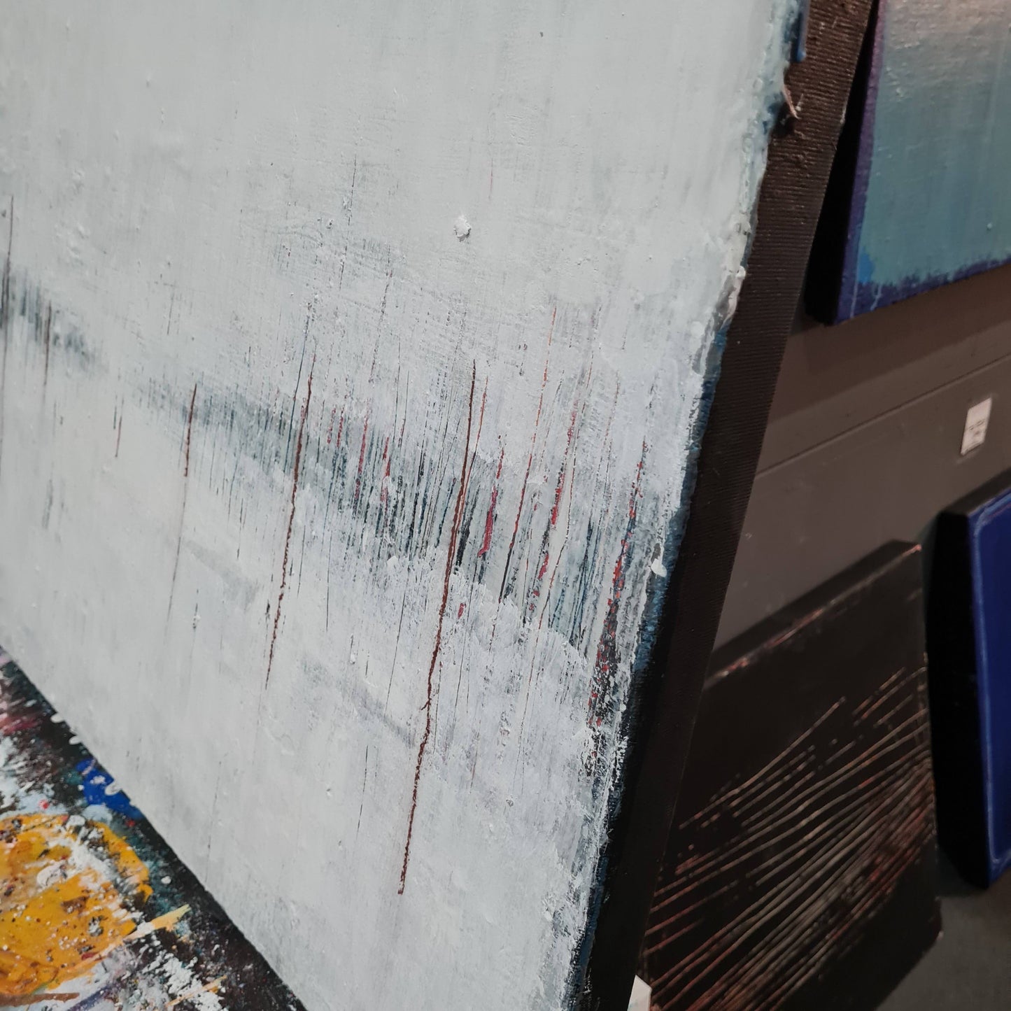 VORHANDEN / Lass uns einsteigen / modern Art Abstrakte Bilder & moderne Auftragsmalerei, abstrakte große bilder online kaufen, Auftrags Malere