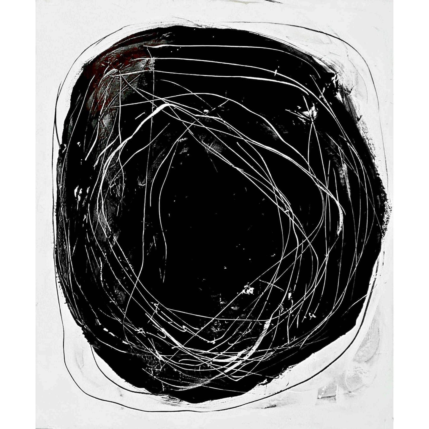 Die Kunst der Reduktion: Warum schwarz-weiß Fusionen zeitlose Schönheit ausstrahlen Abstrakte Bilder & moderne Auftragsmalerei, abstrakte große bilder online kaufen, Auftrags Malere