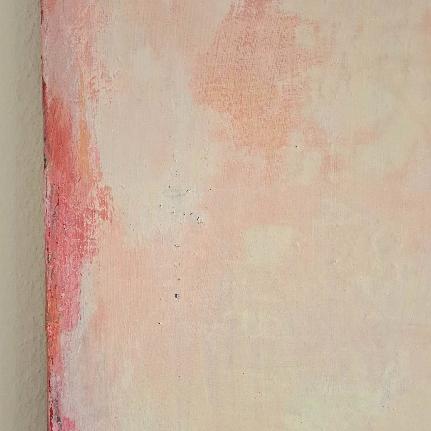 Rotes großes Kunstwerk für den Treppenaufgang - Der Weg zu Dir Abstrakte Bilder & moderne Auftragsmalerei, abstrakte große bilder online kaufen, Auftrags Malere