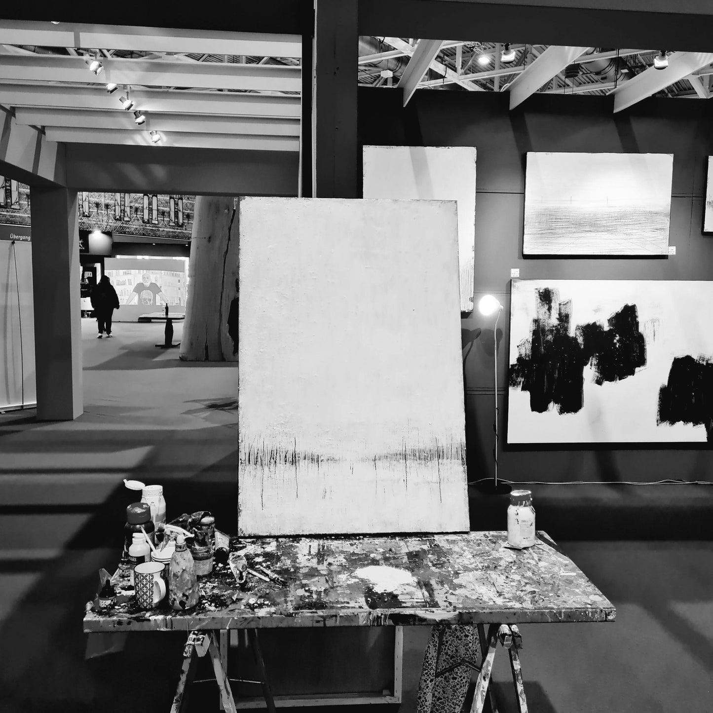 VORHANDEN / Lass uns einsteigen / modern Art Abstrakte Bilder & moderne Auftragsmalerei, abstrakte große bilder online kaufen, Auftrags Malere