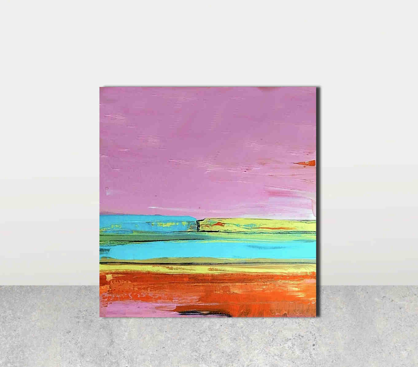 Tagtraum / 50 x 70 cm / rosa, Tagtraum / 100 x 80 cm / rosa, Tagtraum / 100 x 120 cm / rosa, Tagtraum / 100 x 140 cm / rosa, Tagtraum / 140 x 140 cm / rosa abstrakte acrylbilder auf leinwand