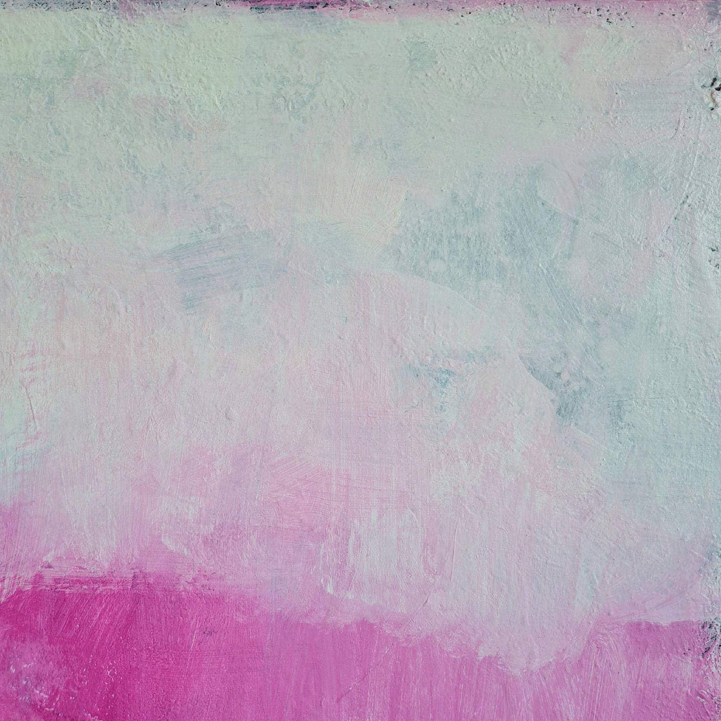 "Frei sein" - Abstraktes Gemälde in Weiß und Pink auf 100 x 100 cm Leinwand Abstrakte Bilder & moderne Auftragsmalerei, abstrakte große bilder online kaufen, Auftrags Malere