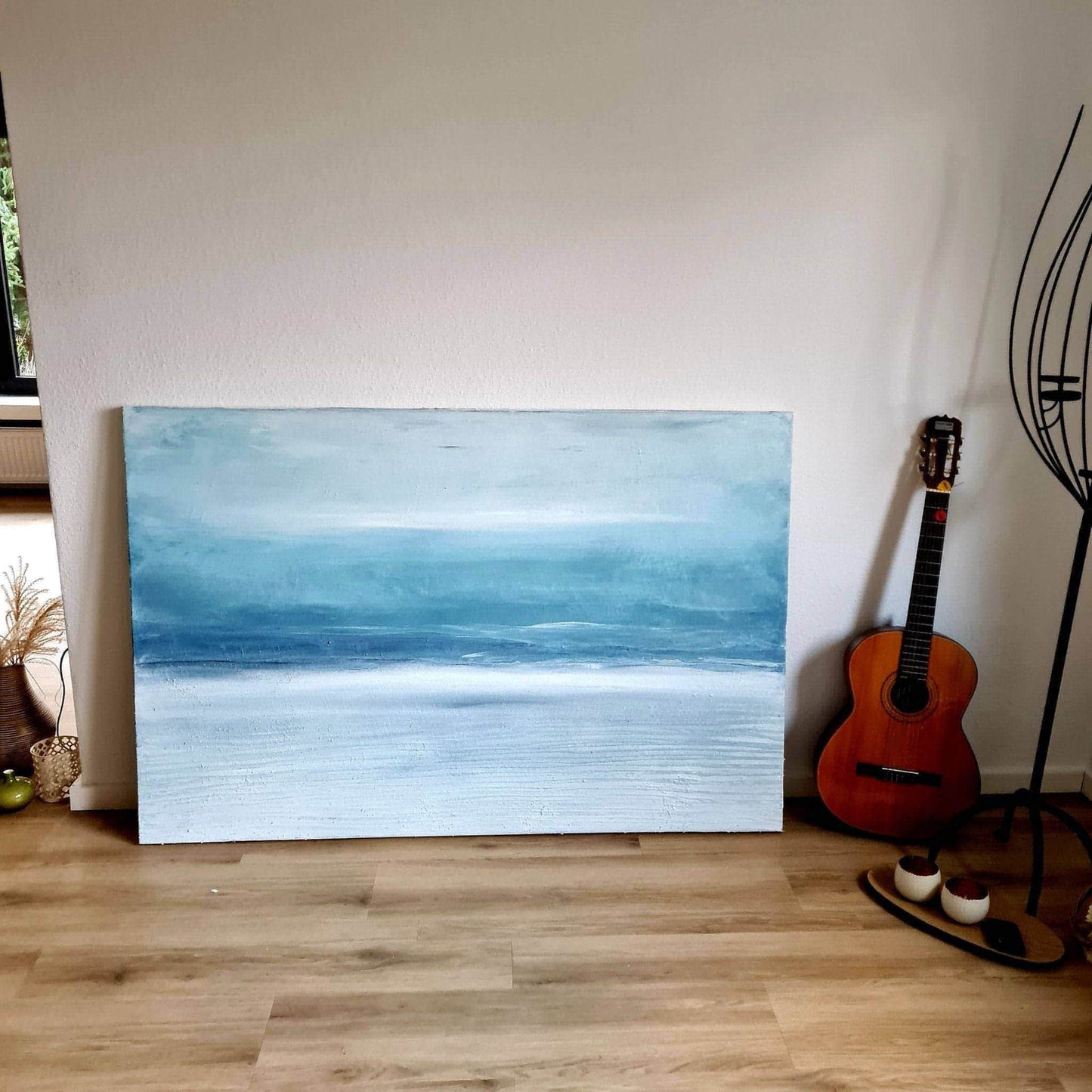 Nordsee- und Ostsee-Atmosphäre in Bildern: "Spaziergänge" mit beeindruckender Farbpalette Abstrakte Bilder & moderne Auftragsmalerei, abstrakte große bilder online kaufen, Auftrags Malere