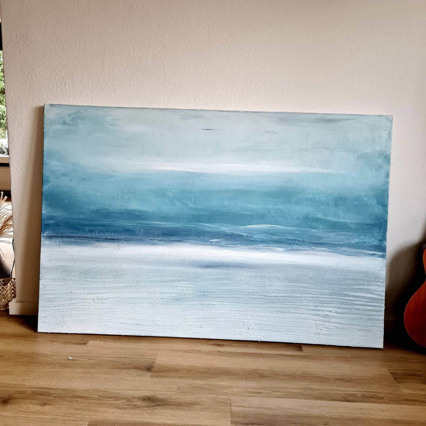 Nordsee- und Ostsee-Atmosphäre in Bildern: "Spaziergänge" mit beeindruckender Farbpalette Abstrakte Bilder & moderne Auftragsmalerei, abstrakte große bilder online kaufen, Auftrags Malere