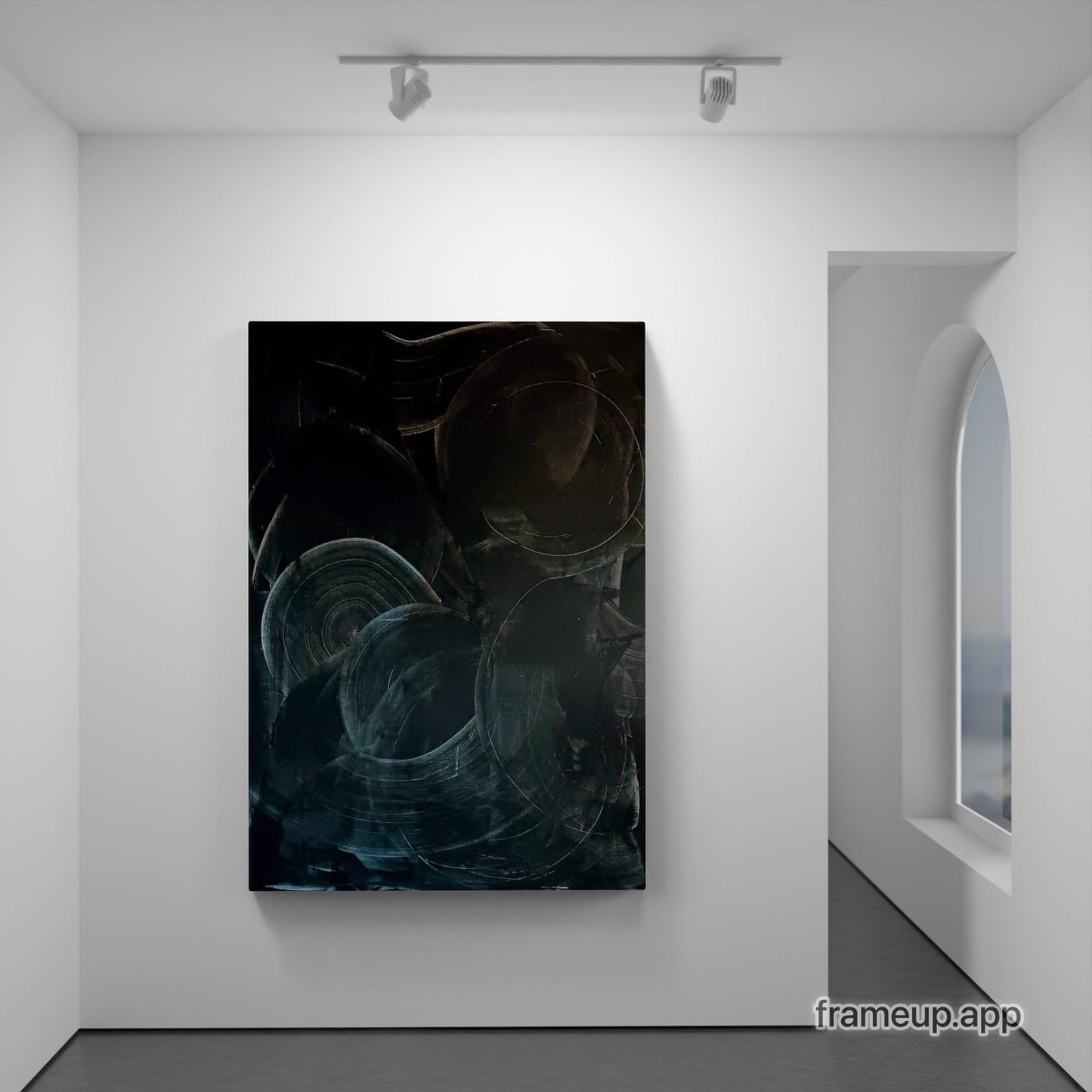 120 x 160 cm / Mitte des Lebens / schwarz, 160 x 100 cm / Mitte des Lebens / schwarz, 200 x 100 cm / Mitte des Lebens / schwarz, 160 x 160 cm / Mitte des Lebens / schwarz, 2 x 100 x 100 cm / Mitte des Lebens / schwarz abstrakte acrylbilder auf leinwand