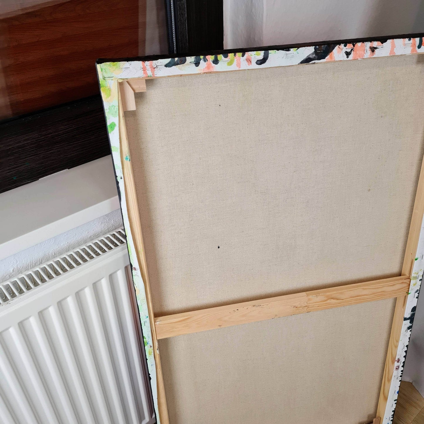 VORHANDEN / abstraktes rotes Bild Frühlingshitze Abstrakte Bilder & moderne Auftragsmalerei, abstrakte große bilder online kaufen, Auftrags Malere