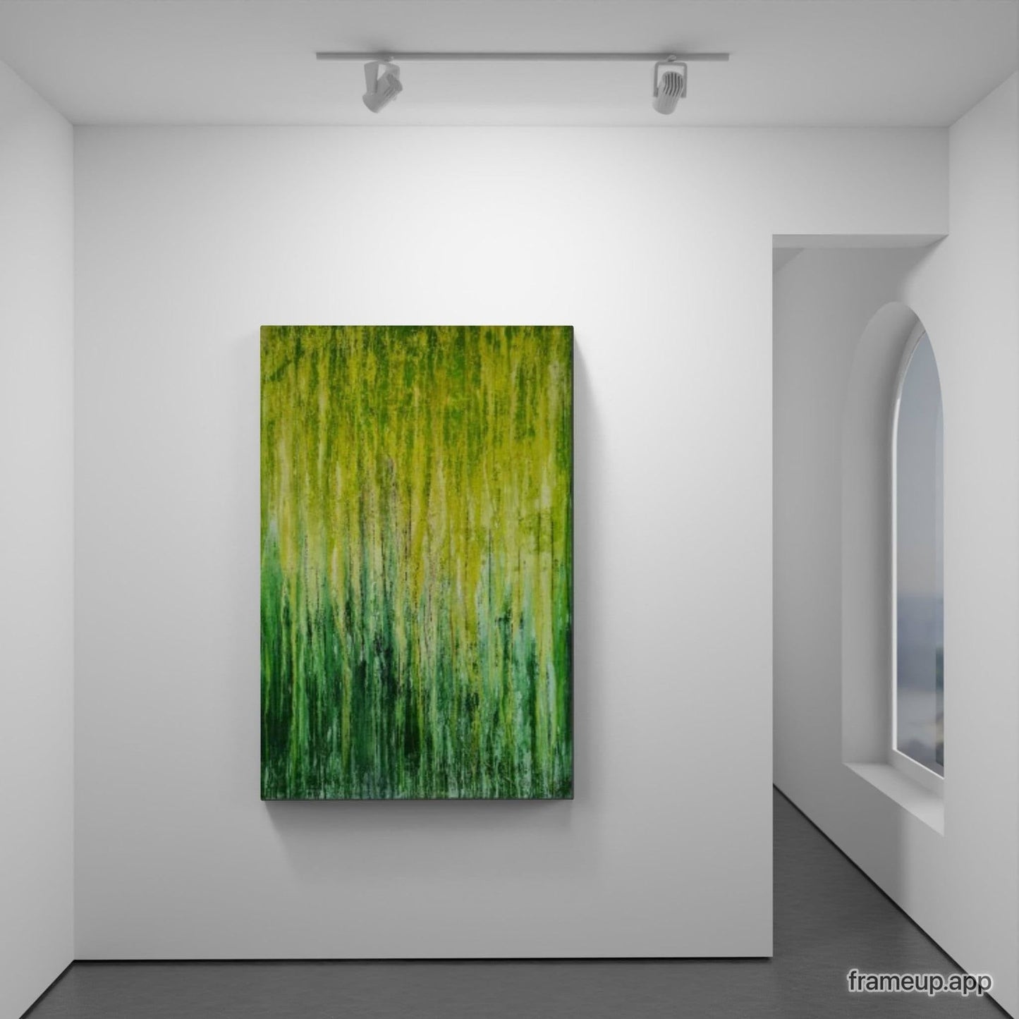 True colors / 100 x 100 cm / grün, True colors / 100 x 160 cm / grün, True colors / 140 x 140 cm / grün, True colors / 160 x 160 cm / grün abstrakte acrylbilder auf leinwand