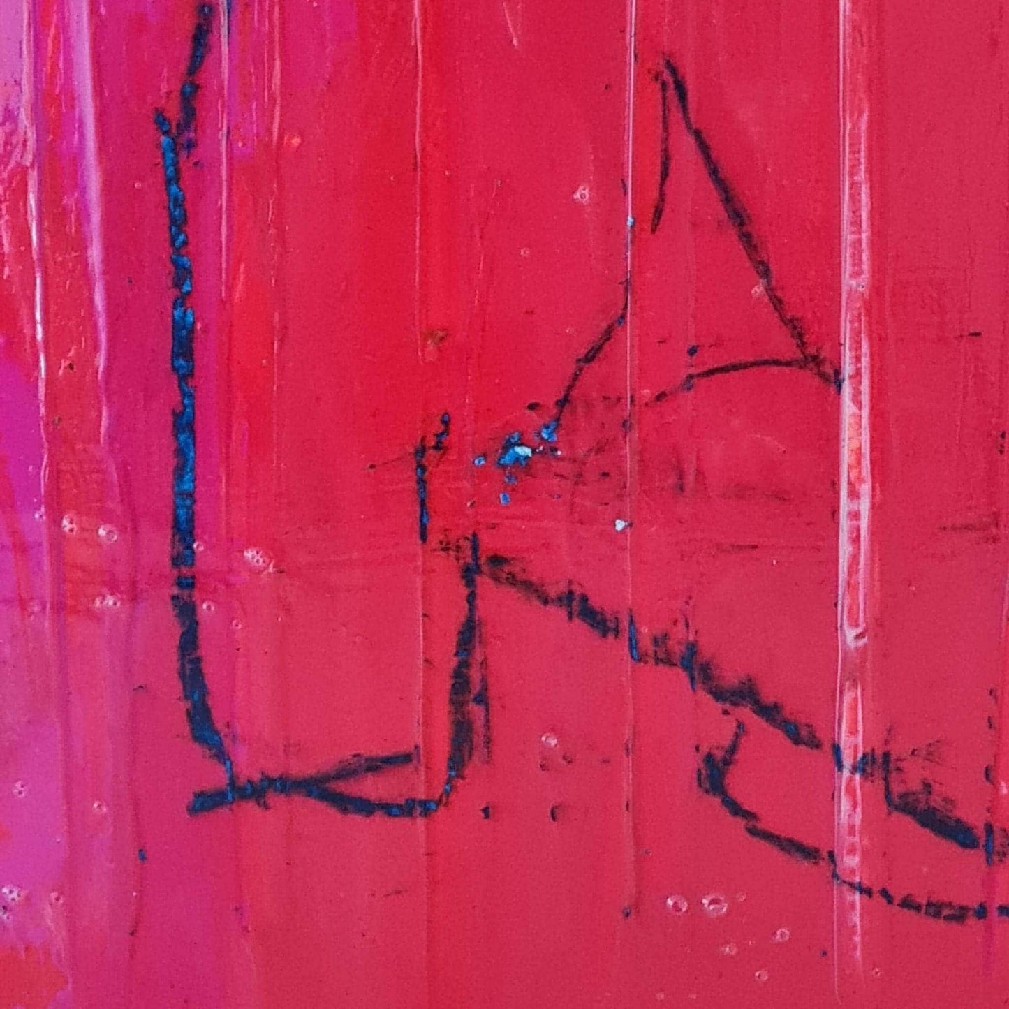 "Elefantenwitze" - Ein abstraktes Kunstwerk auf Holzkörper Abstrakte Bilder & moderne Auftragsmalerei, abstrakte große bilder online kaufen, Auftrags Malere