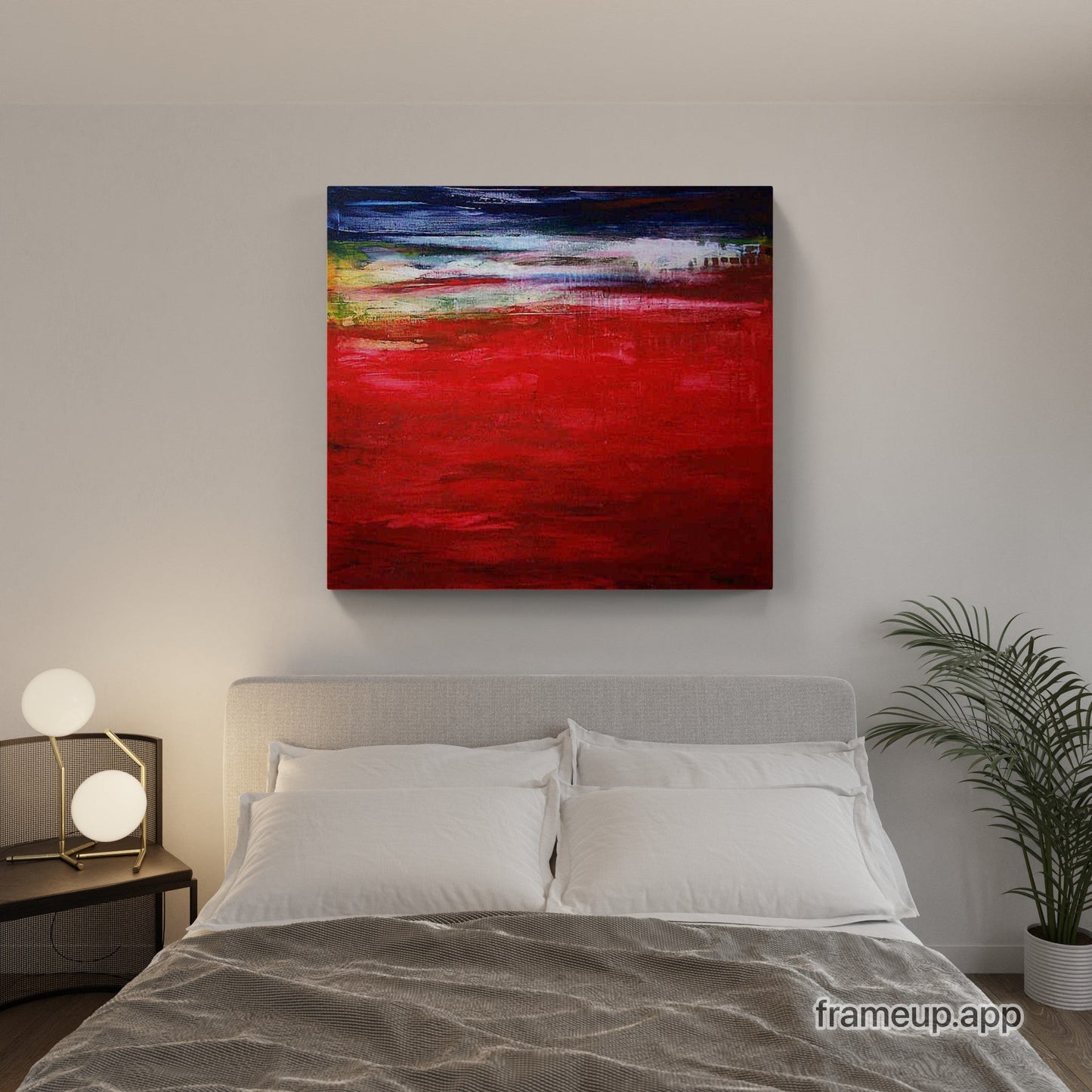 rotes abstraktes Bild als Auftragskunst bestellen "Traumreise" Abstrakte Bilder & moderne Auftragsmalerei, abstrakte große bilder online kaufen, Auftrags Malere
