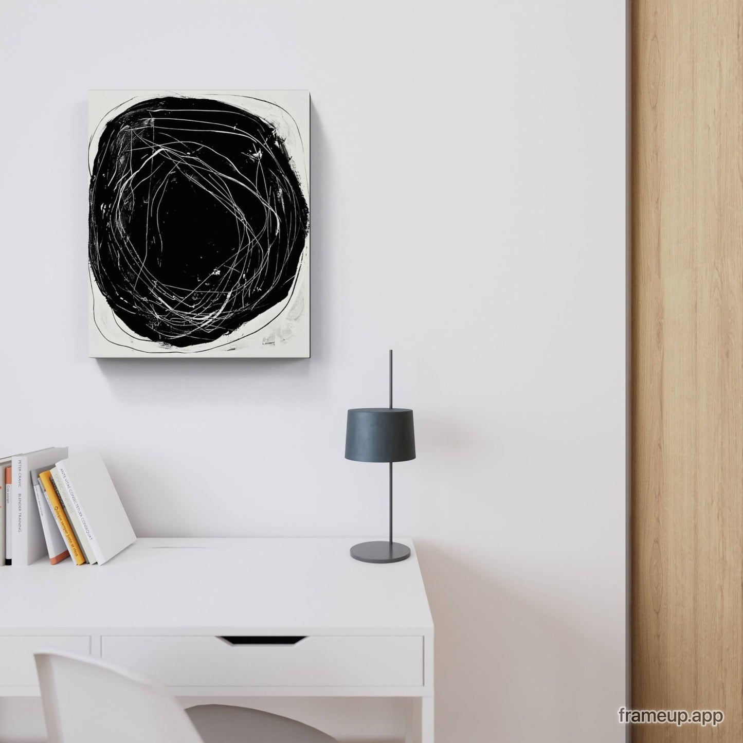 Die Kunst der Reduktion: Warum schwarz-weiß Fusionen zeitlose Schönheit ausstrahlen Abstrakte Bilder & moderne Auftragsmalerei, abstrakte große bilder online kaufen, Auftrags Malere