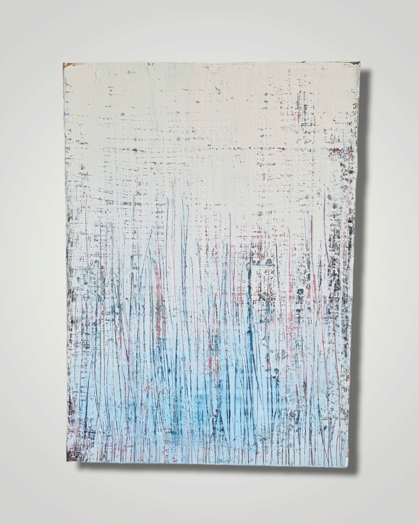 Ausgleich / 70 x 50 cm / weiss, Ausgleich / 100 x 80 cm / weiss, Ausgleich / 100 x 120 cm / weiss, Ausgleich / 100 x 160 cm / weiss abstrakte acrylbilder auf leinwand