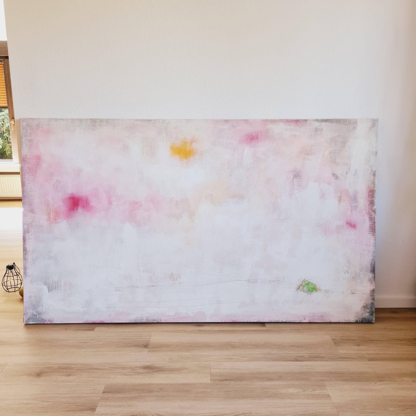 VORHANDEN weisses pastelliges grosses Bild /modern Art Abstrakte Bilder & moderne Auftragsmalerei, abstrakte große bilder online kaufen, Auftrags Malere