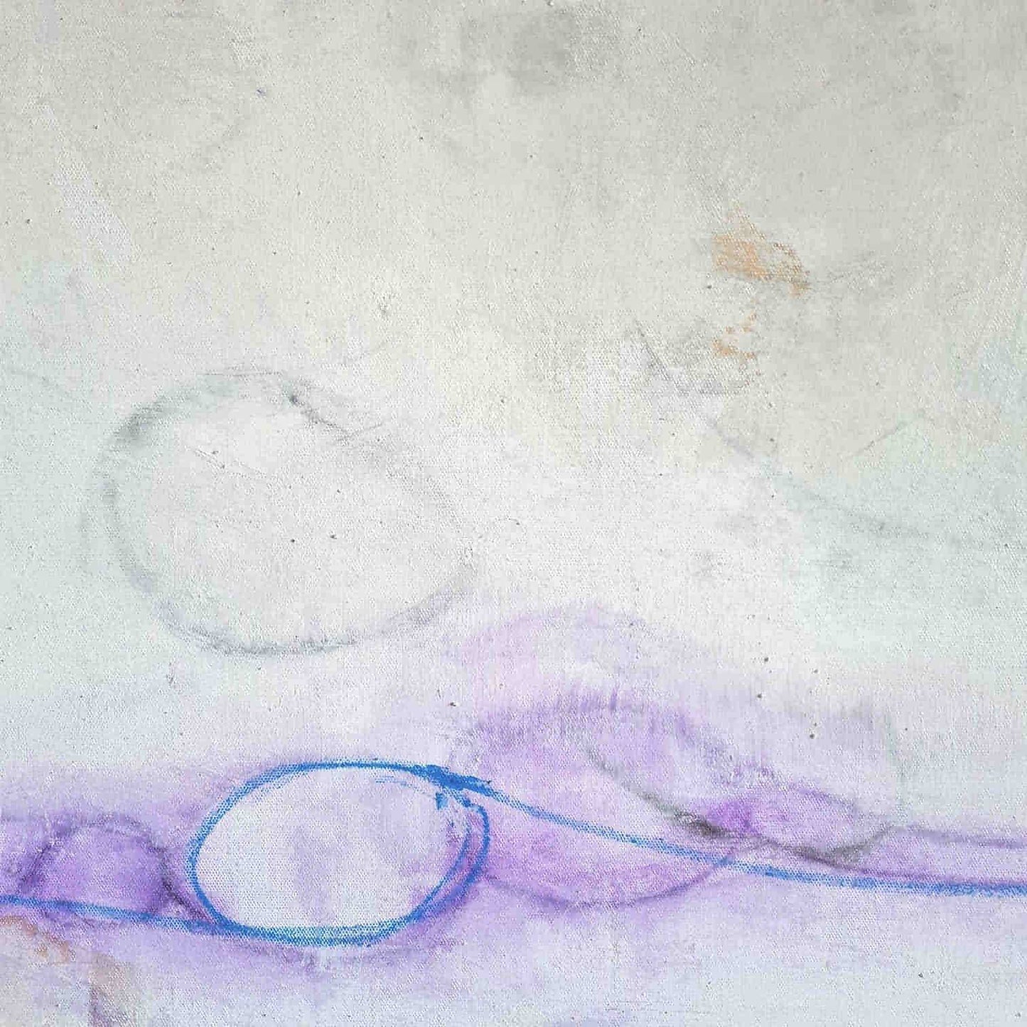 Sommeranfang in abstraktem Weiß: Acrylbild als individueller Auftrag Abstrakte Bilder & moderne Auftragsmalerei, abstrakte große bilder online kaufen, Auftrags Malere
