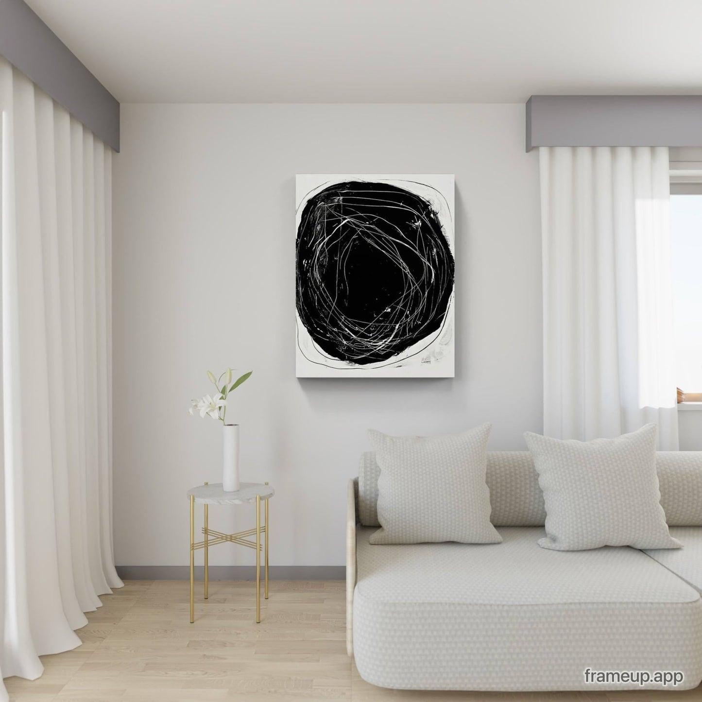 Die Kunst der Reduktion: Warum schwarz-weiß Fusionen zeitlose Schönheit ausstrahlen Abstrakte Bilder & moderne Auftragsmalerei, abstrakte große bilder online kaufen, Auftrags Malere